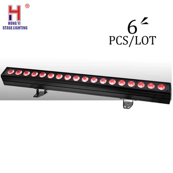 18x15W LED DJ Light IP20 LED Bar Light RGBWA 5in1 DMX512 Wall Wash Lighting For Party Stage Wedding (6pcs/lot)
18x15W LED DJ Light IP20 LED Bar Light RGBWA 5in1 DMX512 Wall Wash Lighting For Party Stage Wedding (6pcs/lot)