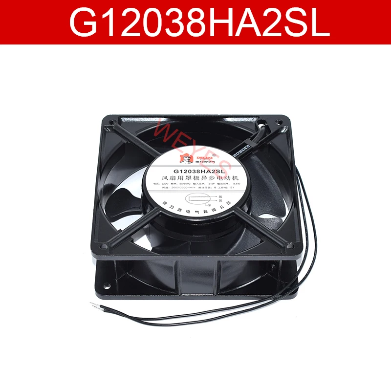 Оригинальный двухрядный охлаждающий вентилятор для шкафа Delixi G12038HA2SL 220 в 21 Вт/8,5 Вт 120*120*38 мм 2600/3000об/мин
Оригинальный двухрядный охлаждающий вентилятор для шкафа Delixi G12038HA2SL 220 в 21 Вт/8,5 Вт 120*120*38 мм 2600/3000об/мин
