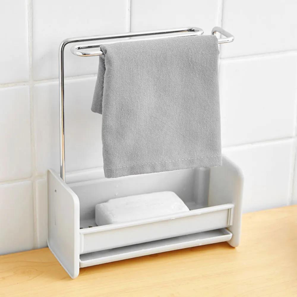 Multifunctional Kitchen Table Storage Holder Kitchen Towel Snap Sink Sponge Storage Rack Scouring Pad Shelf Kitchen Organizer
Multifunctional Kitchen Table Storage Holder Kitchen Towel Snap Sink Sponge Storage Rack Scouring Pad Shelf Kitchen Organizer