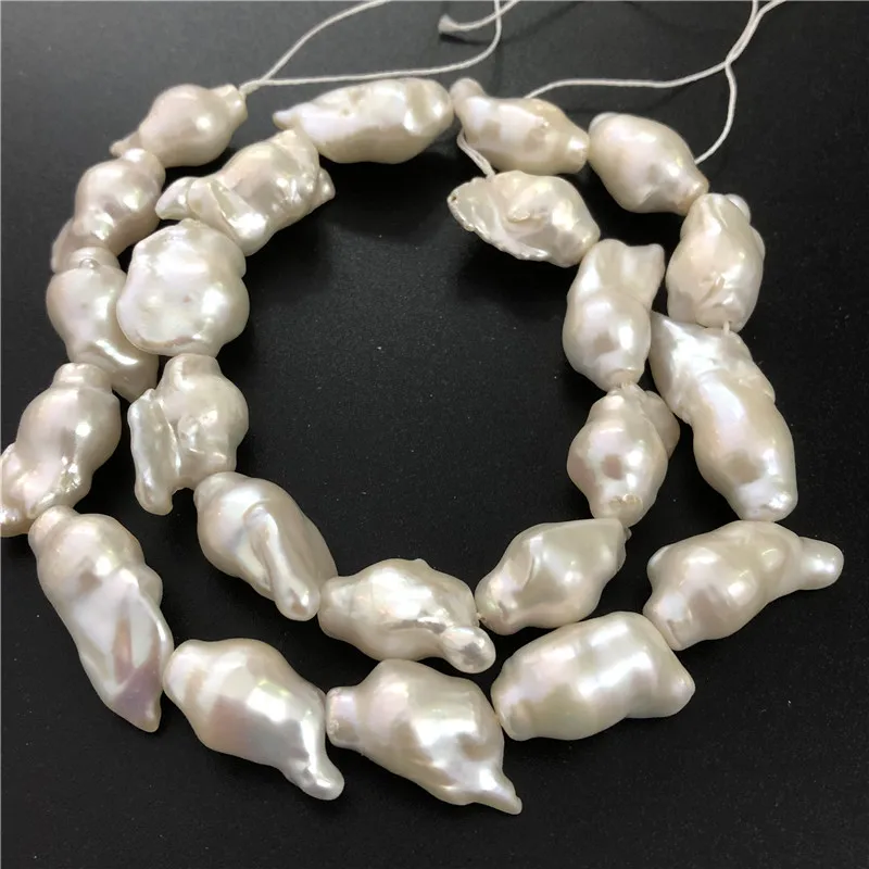 NEW freshwater pearl AA reborn keshi baroque white nature 15" wholesale DIY loose bead size:11X20mm
NEW freshwater pearl AA reborn keshi baroque white nature 15" wholesale DIY loose bead size:11X20mm