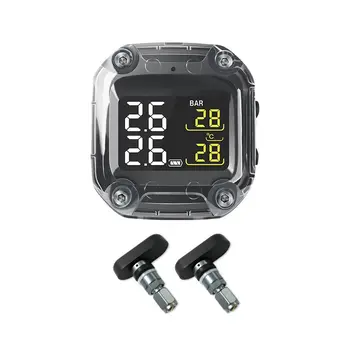 M3-C TPMS Motorcycle Real Time Tire Pressure Monitoring System Wireless LCD Display Internal or External TH/WI /WF Sens
M3-C TPMS Motorcycle Real Time Tire Pressure Monitoring System Wireless LCD Display Internal or External TH/WI /WF Sens
