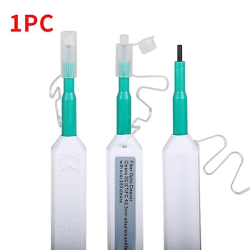 SC LC Fiber Optic Cleaner Disposable Portable End Face Adapters Resin One Click Universal 2.5mm 1.25mm Tool Ferrules Connector
SC LC Fiber Optic Cleaner Disposable Portable End Face Adapters Resin One Click Universal 2.5mm 1.25mm Tool Ferrules Connector