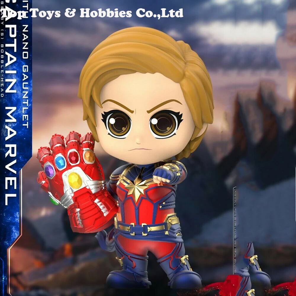 Hot Toys Bobble-Head COSB680 Captain Marvel w/Nano Gloves Avengers Endgame COSBABY Collectible Gift
Hot Toys Bobble-Head COSB680 Captain Marvel w/Nano Gloves Avengers Endgame COSBABY Collectible Gift
