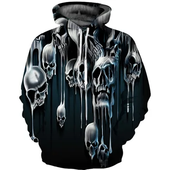 Harajuku 3D Printed Skull Men Hoodies Sweatshirts Men/Women Hiphop Pullovers Hoodie Boys Black Casual Tracksuits Clothing Tops
Harajuku 3D Printed Skull Men Hoodies Sweatshirts Men/Women Hiphop Pullovers Hoodie Boys Black Casual Tracksuits Clothing Tops