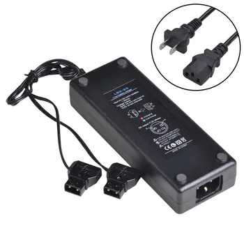 16.8V 4A 2A D-Tap Battery Power Adapter Charger for Sony V-Lock / V-Mount Battery and Anton Bauer Gold Mount Batteries
16.8V 4A 2A D-Tap Battery Power Adapter Charger for Sony V-Lock / V-Mount Battery and Anton Bauer Gold Mount Batteries