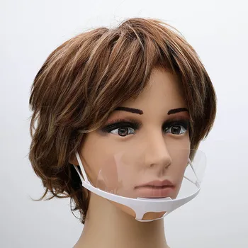 10Pcs Transparent Mask Food and Beverage Service Hotel Chef Anti Fog Plastic Smile Anti Fog Kitchen Sanitary Masks Report 
10Pcs Transparent Mask Food and Beverage Service Hotel Chef Anti Fog Plastic Smile Anti Fog Kitchen Sanitary Masks Report