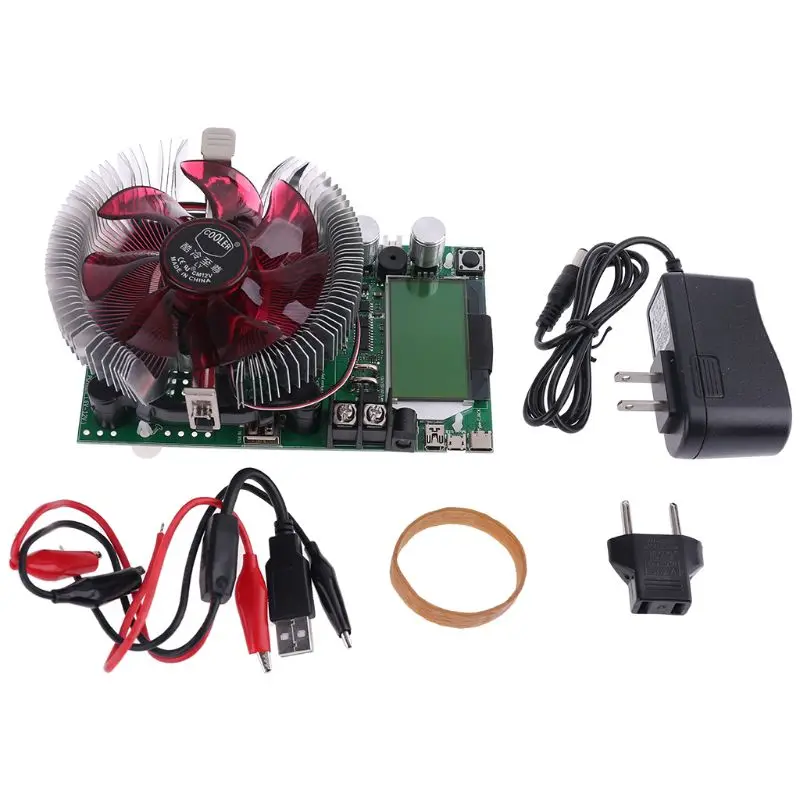 Electronic Load Tester 150W 200V 20A USB Adjustable Testing Module Power Meter G88A
Electronic Load Tester 150W 200V 20A USB Adjustable Testing Module Power Meter G88A