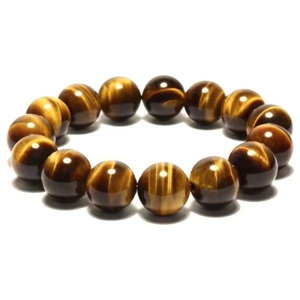 A Fine Natural Tiger Eye Bracelet Pseudocrocidolite Jewelry Gemstone Bracelet (Color: Tan)
A Fine Natural Tiger Eye Bracelet Pseudocrocidolite Jewelry Gemstone Bracelet (Color: Tan)