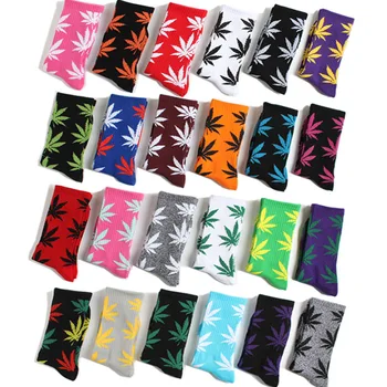 Fashion 1Pair comfortable high quality cotton socks hemp leaf maple leaves casual long weed crew socks spring and autumn 
Fashion 1Pair comfortable high quality cotton socks hemp leaf maple leaves casual long weed crew socks spring and autumn
