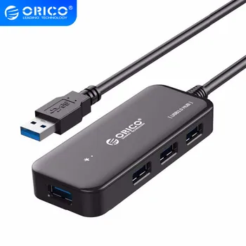 ORICO 4 Port USB HUB Micro USB 3.0 HUB High Speed 5Gbps HUB USB Splitter for Windows Linux Laptop PC Apple Macbook Air PC Tablet 
ORICO 4 Port USB HUB Micro USB 3.0 HUB High Speed 5Gbps HUB USB Splitter for Windows Linux Laptop PC Apple Macbook Air PC Tablet