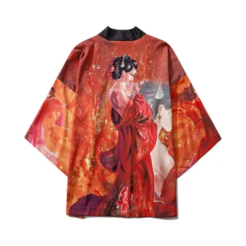 2020 Orange Super Harajuku kimono Japanese women girl summer cardigan yukata shirt Traditional clothes Asian clothing costume
2020 Orange Super Harajuku kimono Japanese women girl summer cardigan yukata shirt Traditional clothes Asian clothing costume