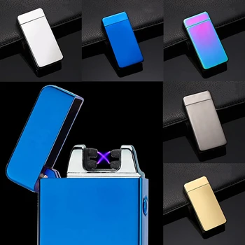 Dual Arc Electric USB Lighter Rechargeable Plasma Windproof Flameless Cigarette With Data Cable
Dual Arc Electric USB Lighter Rechargeable Plasma Windproof Flameless Cigarette With Data Cable