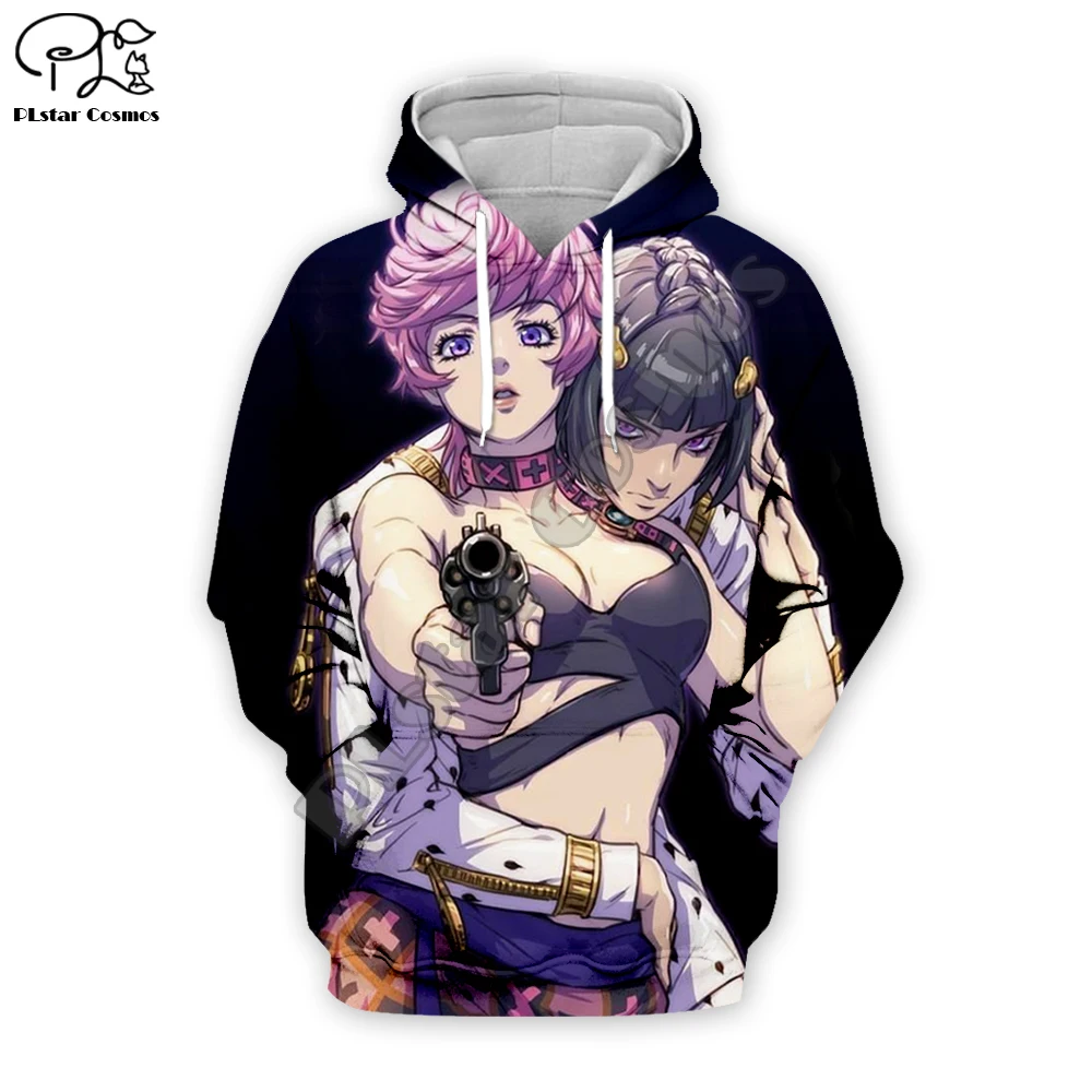 Newest JoJo Bizarre Adventure Men Anime 3D Print Hoodies Sweatshirt Unisex Shirts women Fashion Novelty Funny Jacket top JOJO002
Newest JoJo Bizarre Adventure Men Anime 3D Print Hoodies Sweatshirt Unisex Shirts women Fashion Novelty Funny Jacket top JOJO002
