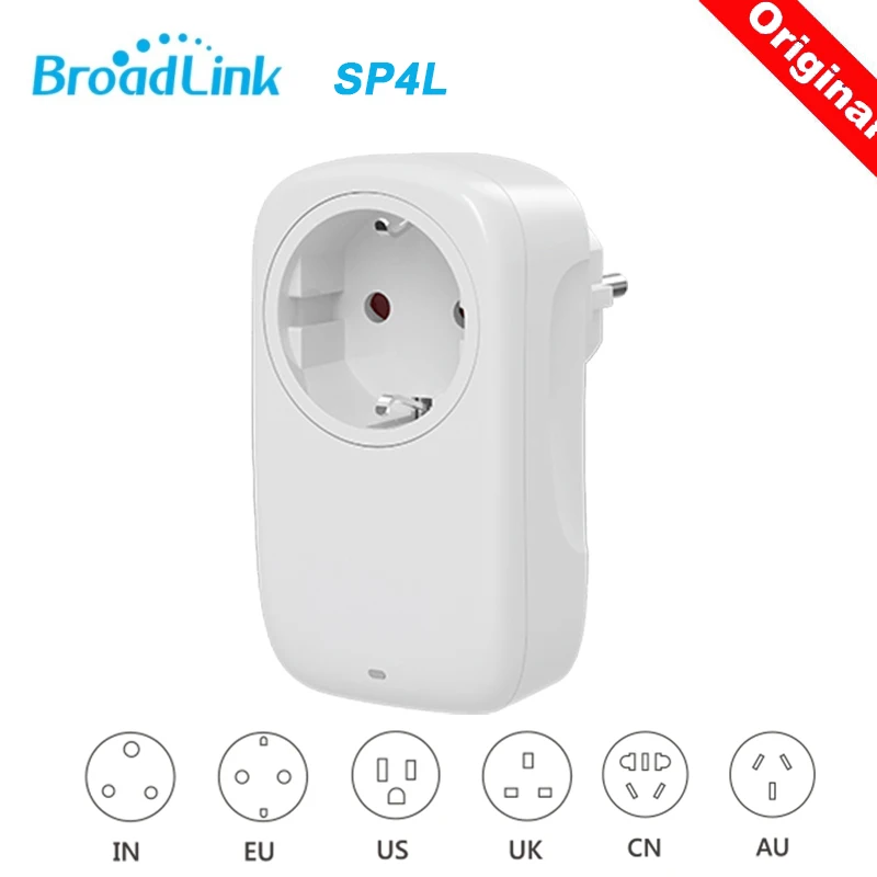 New Broadlink SP4L Smaft Plug Mini Night Light Wifi Socket Outlet Smart Remote Wireless Controls Work with Alexa Google Home
New Broadlink SP4L Smaft Plug Mini Night Light Wifi Socket Outlet Smart Remote Wireless Controls Work with Alexa Google Home