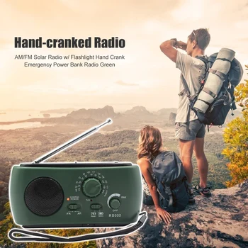 Multifunctional Solar Emergency Radio AM/FM Hand Crank Radio w/ 3 LED Flashlight Lightweight Portable Music Elements
Multifunctional Solar Emergency Radio AM/FM Hand Crank Radio w/ 3 LED Flashlight Lightweight Portable Music Elements