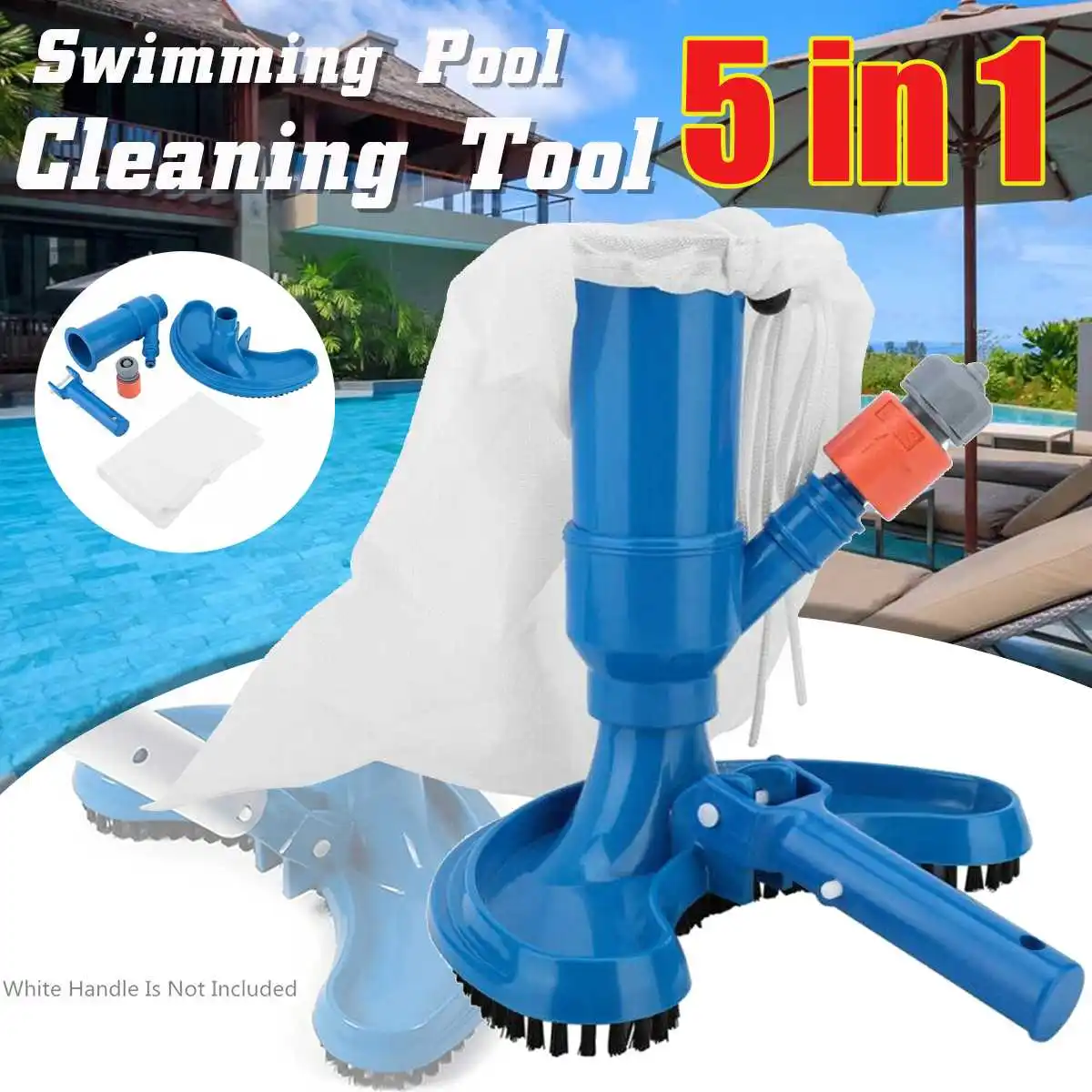 Portable Swimming Pool Cleaning Tool Pond Fountain Vacuum Cleaner Cleaning Tool Home Pool Accessories
Portable Swimming Pool Cleaning Tool Pond Fountain Vacuum Cleaner Cleaning Tool Home Pool Accessories