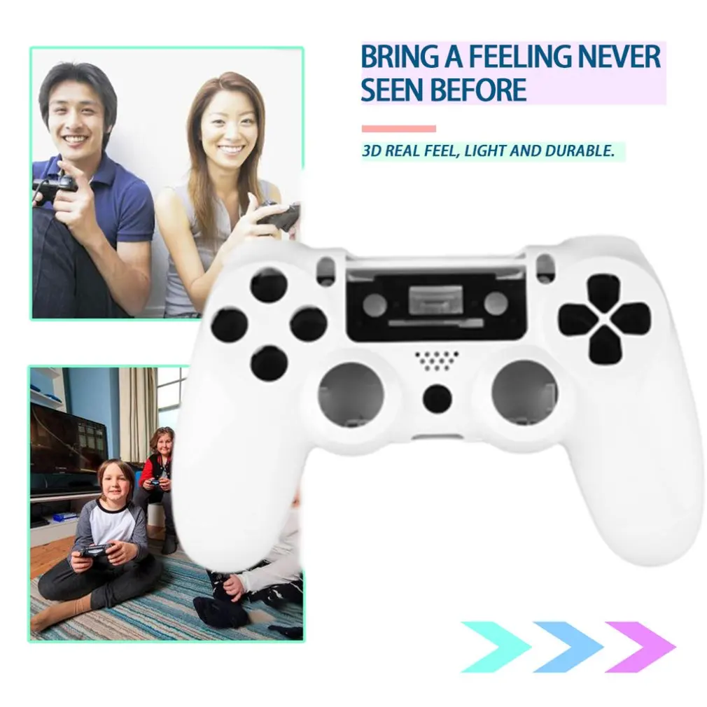 New style Game pad Controller Housing Shell W/Buttons Kit for PS4 Handle Cover Case In stock!
New style Game pad Controller Housing Shell W/Buttons Kit for PS4 Handle Cover Case In stock!