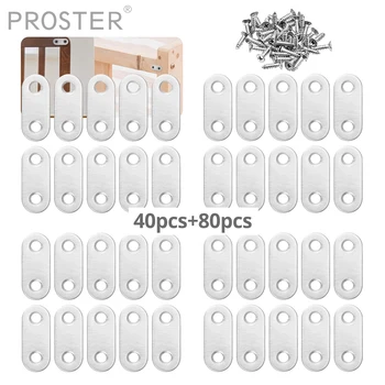 Proster 40Pcs Flat Straight Corner Joining Plates Brace Plate Connector Repair Bracket with Fixing Screw for Window Bed Hardware
Proster 40Pcs Flat Straight Corner Joining Plates Brace Plate Connector Repair Bracket with Fixing Screw for Window Bed Hardware