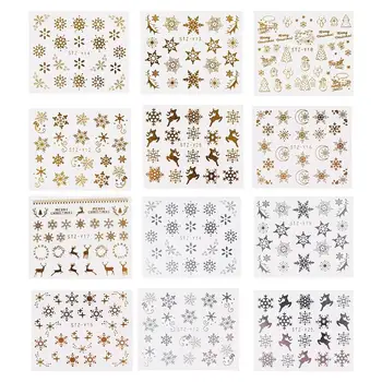 48Sheets Decals Xmas Festival Lovely DIY Deer Winter Christmas Holiday Nail Sticker Nail Decals Fingernail Decoration Sticker
48Sheets Decals Xmas Festival Lovely DIY Deer Winter Christmas Holiday Nail Sticker Nail Decals Fingernail Decoration Sticker