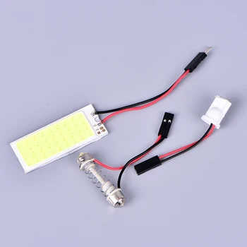 LED Bulb 24 COB LED Panel Interior Lights Fancy Dome Adapter Reading Light Light Source
LED Bulb 24 COB LED Panel Interior Lights Fancy Dome Adapter Reading Light Light Source