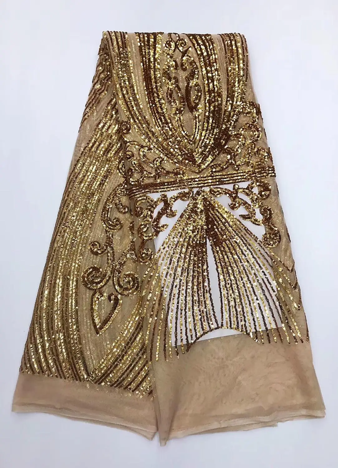 2019 African Net Lace Fabric, High Quality Elegant Sequins Nigerian Wedding Lace Fabrics 5Yards Sequins French Tulle lace
2019 African Net Lace Fabric, High Quality Elegant Sequins Nigerian Wedding Lace Fabrics 5Yards Sequins French Tulle lace