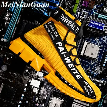 Jogging Men's Shoes Wild Sports Sneakers Lace Up Sport Man Shoe Mesh Breathable Running Shoes Summer Large Sizes 46 Sock Shoe B5
Jogging Men's Shoes Wild Sports Sneakers Lace Up Sport Man Shoe Mesh Breathable Running Shoes Summer Large Sizes 46 Sock Shoe B5