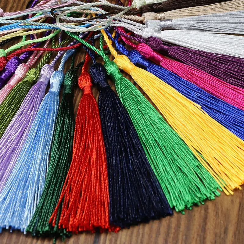 31 Colors 32pcs 13cm Polyester Silk Tassel Fringe Tassels Hanging Pendant for DIY Craft Key Chain Curtain Garment Accessories
31 Colors 32pcs 13cm Polyester Silk Tassel Fringe Tassels Hanging Pendant for DIY Craft Key Chain Curtain Garment Accessories