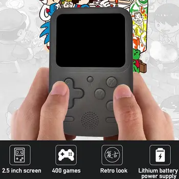 1Pc Mini Portable Handheld Game Console with Built-in 2.8-inch Nostalgic Game Screen Handheld Games Color Console 400 Retro N5R7
1Pc Mini Portable Handheld Game Console with Built-in 2.8-inch Nostalgic Game Screen Handheld Games Color Console 400 Retro N5R7