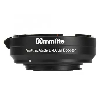 Commlite EF-EOSM Booster 0.71x Focal Length Lens Adapter for Canon EF Lens to EOSM Mount Camera Macro Ring
Commlite EF-EOSM Booster 0.71x Focal Length Lens Adapter for Canon EF Lens to EOSM Mount Camera Macro Ring