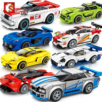 City Vehicle Racing Competitive Sports Racing Car Bricks Speed Champion Technology Model Building Blocks Children Boys Toy Gift
City Vehicle Racing Competitive Sports Racing Car Bricks Speed Champion Technology Model Building Blocks Children Boys Toy Gift