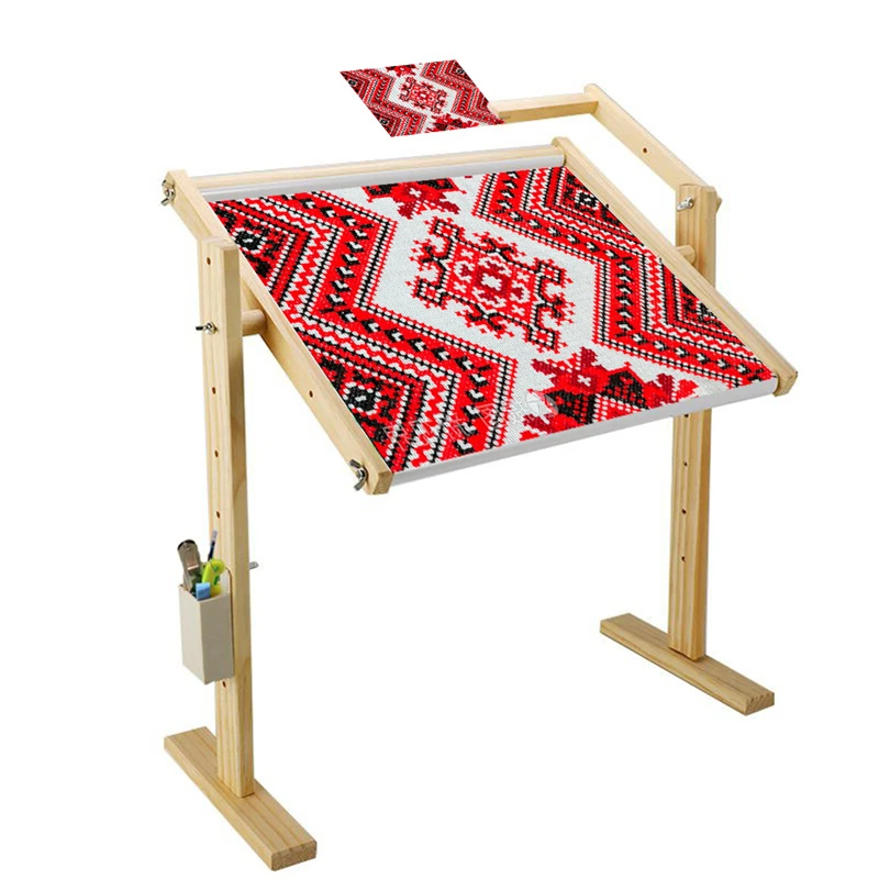 1 Set Adjustment Wooden Cross-stitch Floor Stand Solid Frames Tabletop Crossstitch Embroidery Needlework Sewing Handmade Tools
1 Set Adjustment Wooden Cross-stitch Floor Stand Solid Frames Tabletop Crossstitch Embroidery Needlework Sewing Handmade Tools