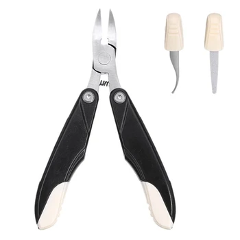 3 in 1 Professional Nail Clippers/Nippers for Thick and Ingrown Toenails Premium Grade Stainless Steel Black
3 in 1 Professional Nail Clippers/Nippers for Thick and Ingrown Toenails Premium Grade Stainless Steel Black