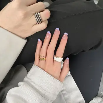 Purple Wear a Finished Product Fake Nail Nail Sticker Nail Patch Stall Supply of Goods Deconstructable
Purple Wear a Finished Product Fake Nail Nail Sticker Nail Patch Stall Supply of Goods Deconstructable