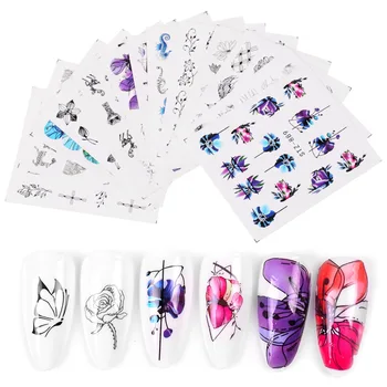 14 Sheets/sets Nail Water Sticker Violet flower DIY Designs Nail Sticker Colorful Plant Pattern 3D Manicure Sticker
14 Sheets/sets Nail Water Sticker Violet flower DIY Designs Nail Sticker Colorful Plant Pattern 3D Manicure Sticker