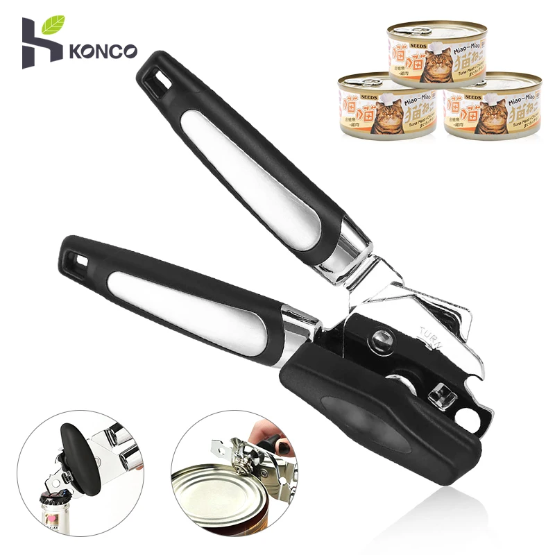 Konco Stainless Steel Can Opener Professional Ergonomic Manual Can Opener Household Multifunctional Can Opener Kitchen Tools
Konco Stainless Steel Can Opener Professional Ergonomic Manual Can Opener Household Multifunctional Can Opener Kitchen Tools