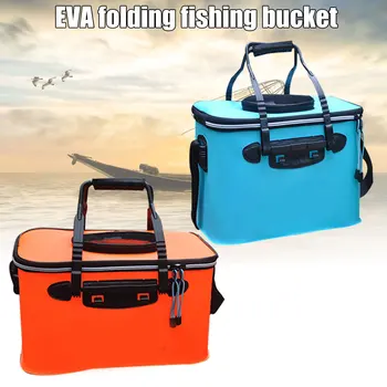 Fishing Bucket Box Folding Storage Container Carrier Large Capacity with Handle for Outdoor EDF88
Fishing Bucket Box Folding Storage Container Carrier Large Capacity with Handle for Outdoor EDF88