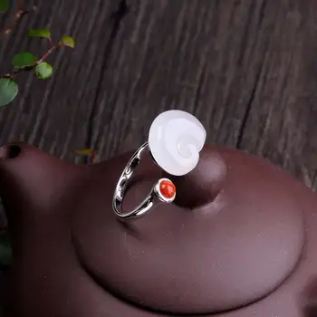 Character silver items S925 pure silver ornaments design elegant lady hetian jade elephant ring
Character silver items S925 pure silver ornaments design elegant lady hetian jade elephant ring