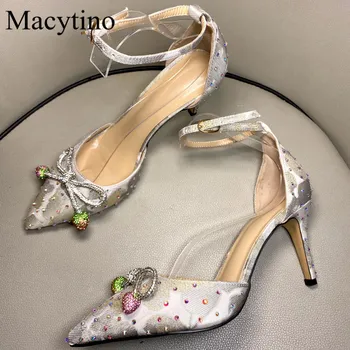 Butterfly Strawberry Decoration Lady Stilettos Color Diamond Satin Cloth High Heels Summer Party High Heel Sandals
Butterfly Strawberry Decoration Lady Stilettos Color Diamond Satin Cloth High Heels Summer Party High Heel Sandals