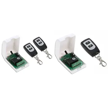 Wireless Remote Control Transmitter and DC 12V 2CH RF 433Mhz Rleay Receiver Module For Light Control Car Lamp DIY
Wireless Remote Control Transmitter and DC 12V 2CH RF 433Mhz Rleay Receiver Module For Light Control Car Lamp DIY