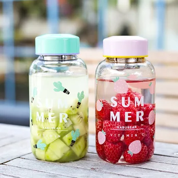 Creative Simple Fruit Cups with Tea Infuser 500ml Large Capacity Transparent High Temperature Resistant Outdoor Portable Bottles
Creative Simple Fruit Cups with Tea Infuser 500ml Large Capacity Transparent High Temperature Resistant Outdoor Portable Bottles