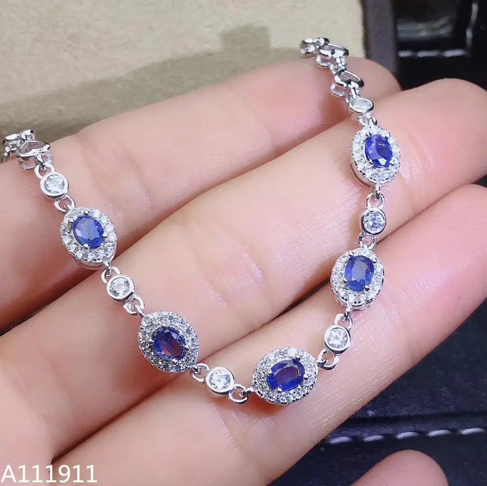 KJJEAXCMY fine jewelry 925 sterling silver inlaid Natural sapphire popular female Bracelet support detection fashion 
KJJEAXCMY fine jewelry 925 sterling silver inlaid Natural sapphire popular female Bracelet support detection fashion