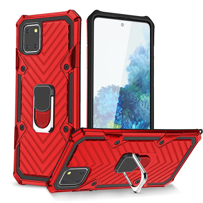 Anti Shock Proof lightning Case For Samsung S20 Plus A41 A71 A91 A11 Phone Case PC+Silicone Iron Man Kickstand Cover
Anti Shock Proof lightning Case For Samsung S20 Plus A41 A71 A91 A11 Phone Case PC+Silicone Iron Man Kickstand Cover