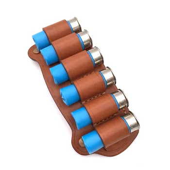 Tactical Real Leather 6 Rounds Shotgun Shells Mag Pouch Ammo Cartridge Holder Magazine Belt Pouch Waist Bag
Tactical Real Leather 6 Rounds Shotgun Shells Mag Pouch Ammo Cartridge Holder Magazine Belt Pouch Waist Bag