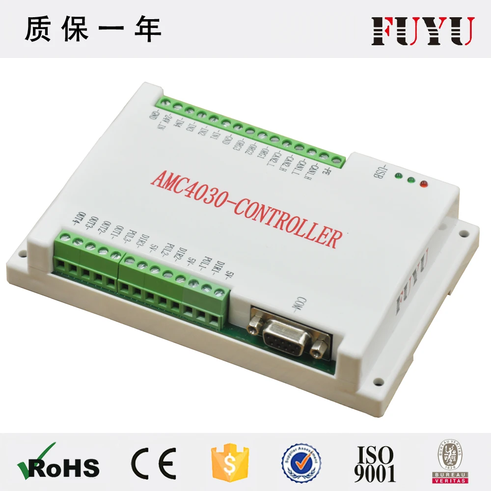 FUYU Three-Axis Motion Controller Programmable AMC 4030 Stepper Motor Segmented Motion Round-trip Controller
FUYU Three-Axis Motion Controller Programmable AMC 4030 Stepper Motor Segmented Motion Round-trip Controller