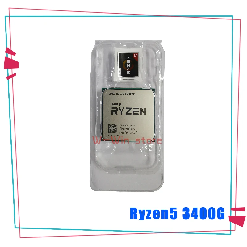 NEW AMD Ryzen 5 3400G R5 3400G 3.7 GHz Quad-Core Eight-Thread 65W CPU Processor YD3400C5M4MFH Socket AM4 Without Fan
NEW AMD Ryzen 5 3400G R5 3400G 3.7 GHz Quad-Core Eight-Thread 65W CPU Processor YD3400C5M4MFH Socket AM4 Without Fan