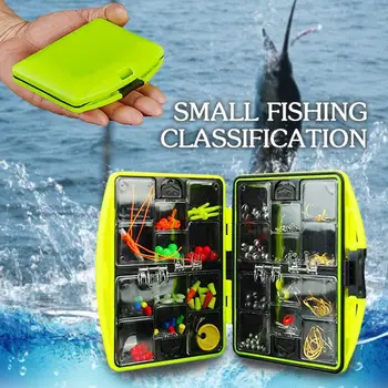 Assorted Tackle Box Fishing Tackle Box Angling Swivels Clamp Hooks Decoy Colour Fishing Bait Set Tools
Assorted Tackle Box Fishing Tackle Box Angling Swivels Clamp Hooks Decoy Colour Fishing Bait Set Tools