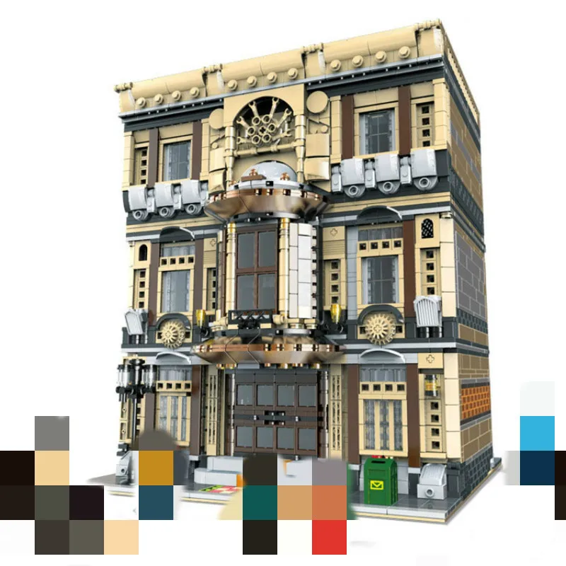 In stock XB01005 5052Pcs Creative MOC City Street View The Maritime Museum Building Blocks Brick education Toys Christmas gift
In stock XB01005 5052Pcs Creative MOC City Street View The Maritime Museum Building Blocks Brick education Toys Christmas gift