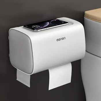 Plastic Waterproof Toilet Paper Holder Wall Mounted Bathroom Adjustable Double Layer Storage Box Portable Tissue Box
Plastic Waterproof Toilet Paper Holder Wall Mounted Bathroom Adjustable Double Layer Storage Box Portable Tissue Box