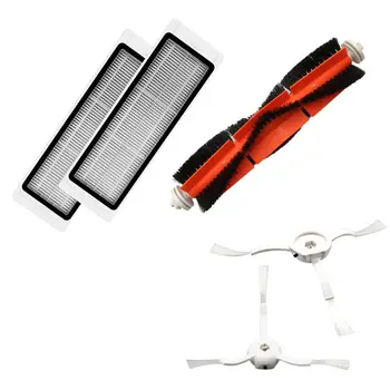 Vacuum Cleaner Kit Main Brush Side Brush Filter Suitable for Xiaomi Roborock S50 19QE
Vacuum Cleaner Kit Main Brush Side Brush Filter Suitable for Xiaomi Roborock S50 19QE
