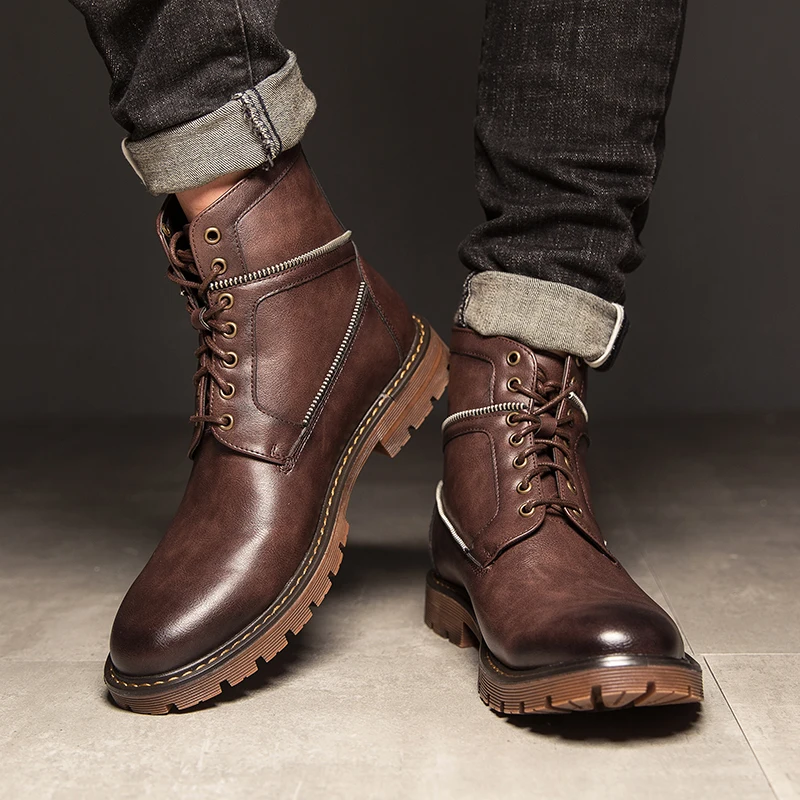 Fashion Waterproof Flat Shoes Men Black Rainboots Rubber Ankle Boots Buckle Boats Winter Boots snow shoes Size 44 *68726 
Fashion Waterproof Flat Shoes Men Black Rainboots Rubber Ankle Boots Buckle Boats Winter Boots snow shoes Size 44 *68726